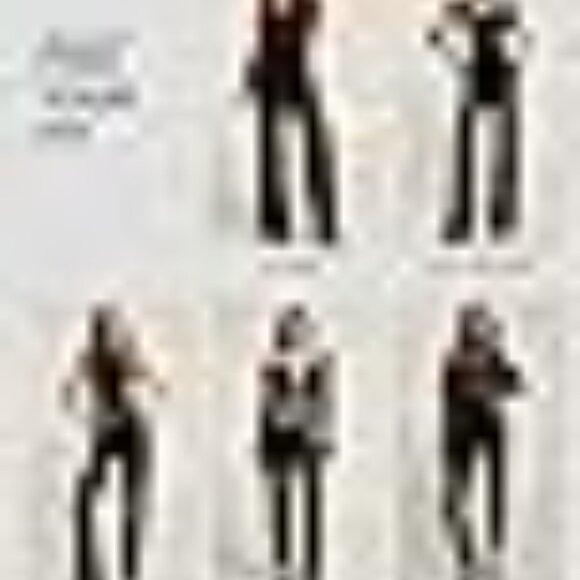 Express editor black size 4 regular dress pant - Picture 2 of 4